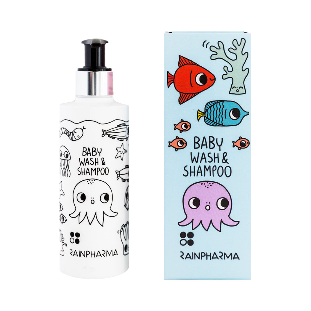 Baby Wash & Shampoo 200ml - Rainpharma